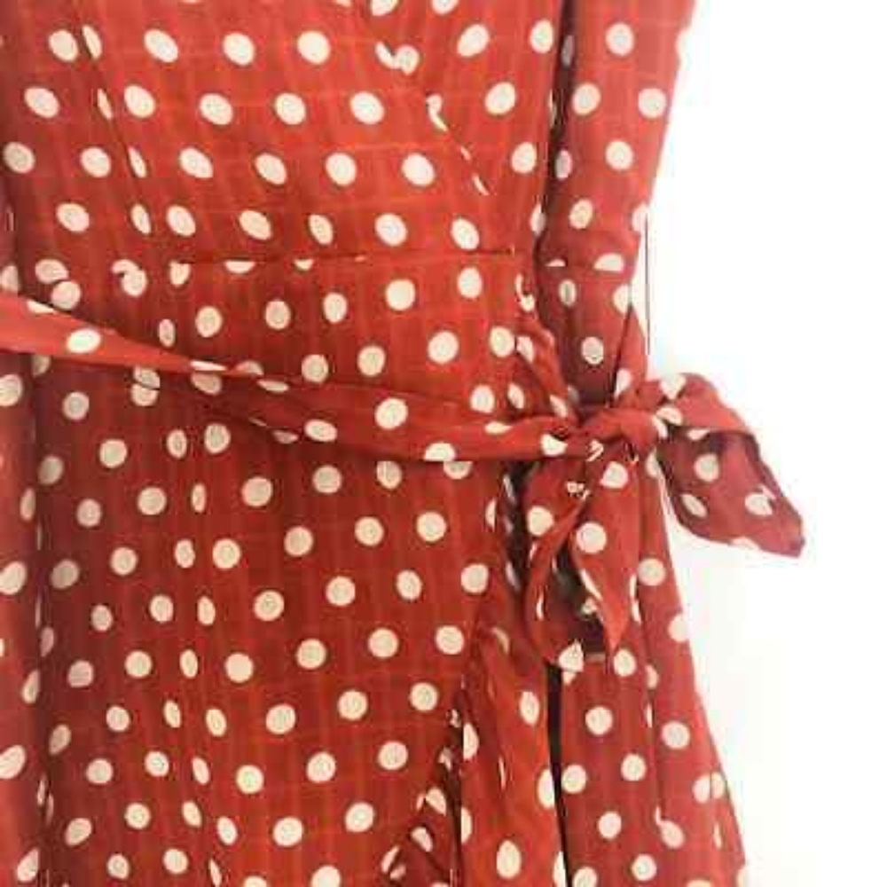 J.O.A. Ruffled Midi Wrap Dress - Picture 8 of 10